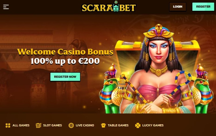 ScaraBet, nieuw online casino