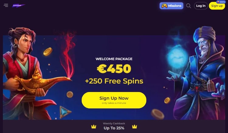 Zumospin, nieuw online casino